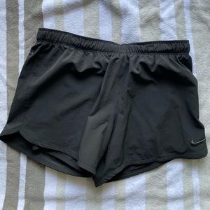 Nike DRI-FIT Running Shorts All Blk Size S